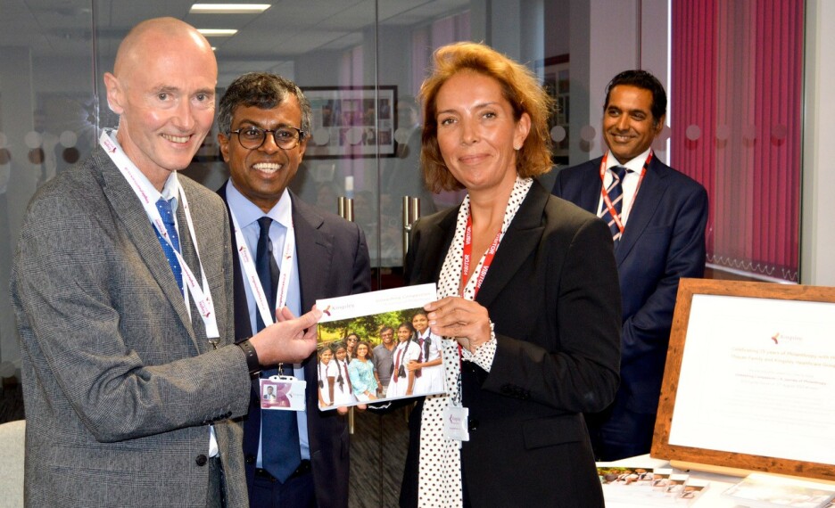 Kingsley charities book launched during Coutts team visit 4