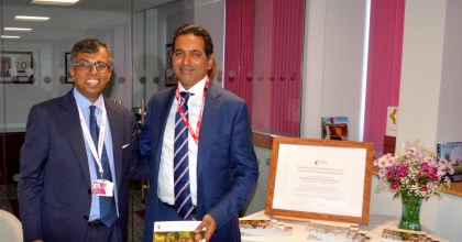 Kingsley charities book launched during Coutts team visit 5