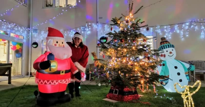 Winter Wonderland brings Christmas magic to Highcliffe Nursing Home