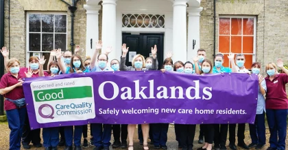 oaklands good cqc rating news2 2021