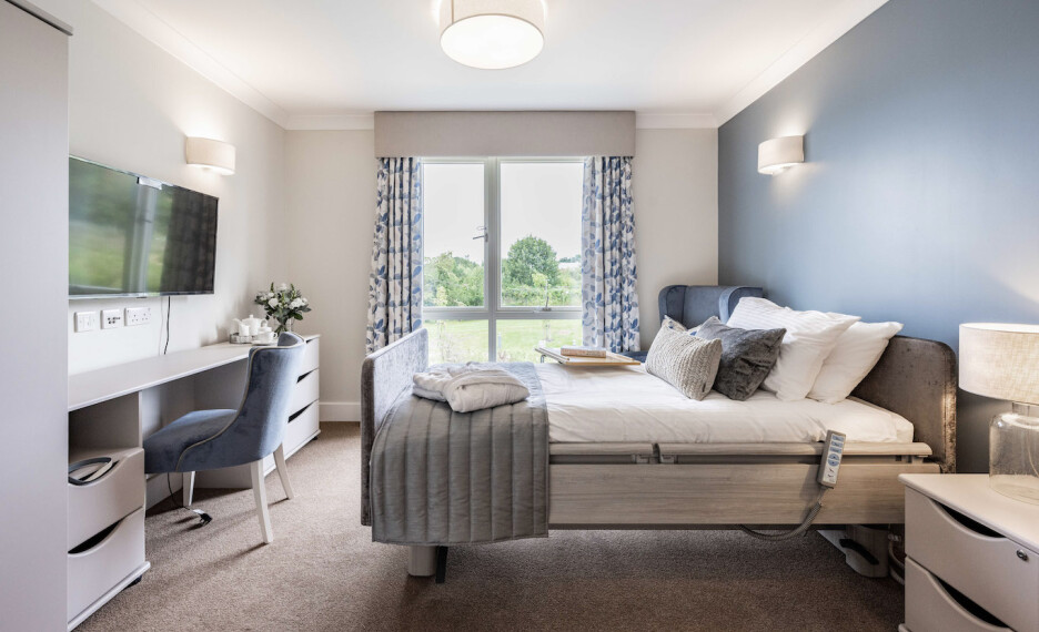 Brackley Luxury Care Home Bed Room View