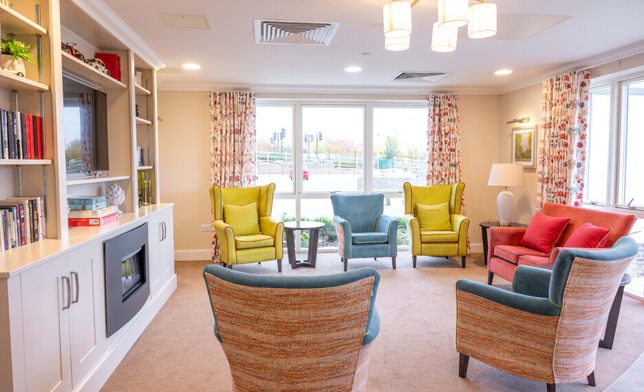 Living Room View - Luxury Care Home in Brackley