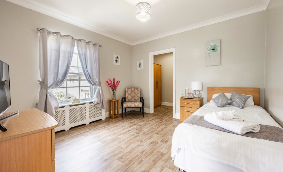colne house luxury residential home bedroom