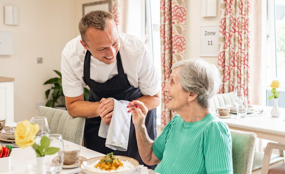 four oaks care home - food & dining experience