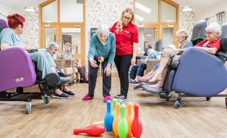 Four Oaks care home residents activities
