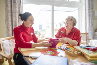 Our skilled activities team plans engaging and fun activities for our residents at Highcliffe.