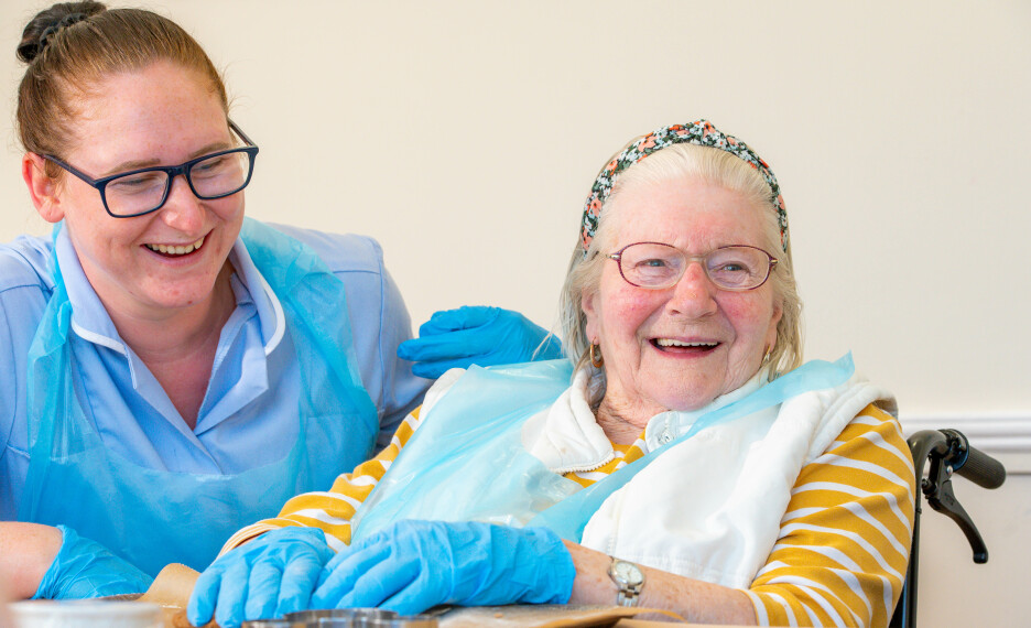 Our skilled activities team plans engaging and fun activities for our residents at Kirkley Manor