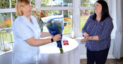 Lilac Lodge care worker marks 30th year work anniversary