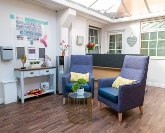 Lilac Lodge care home near Lowestoft - Reception Area