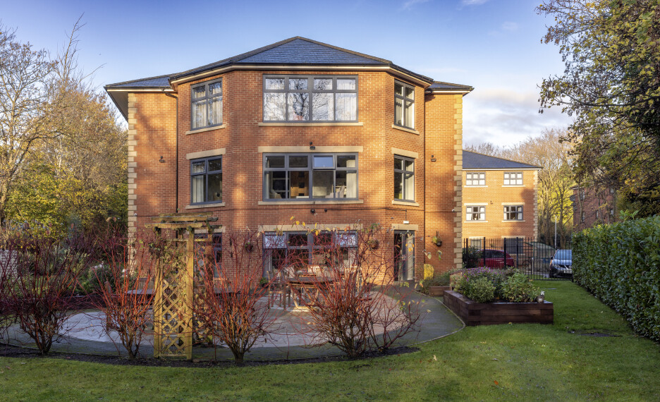 Exterior view of Park View Luxury Care Homes, located in Liverpool.