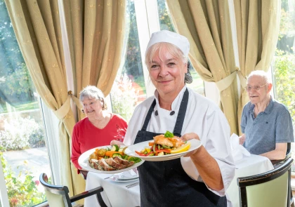 Experience high-quality food at Depperhaugh Nursing Care Home, located near Hoxne, Eye.