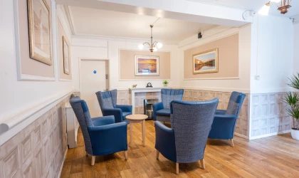 Experience the beauty of our carefully crafted furniture settings at our care home in Griston, Thetford.