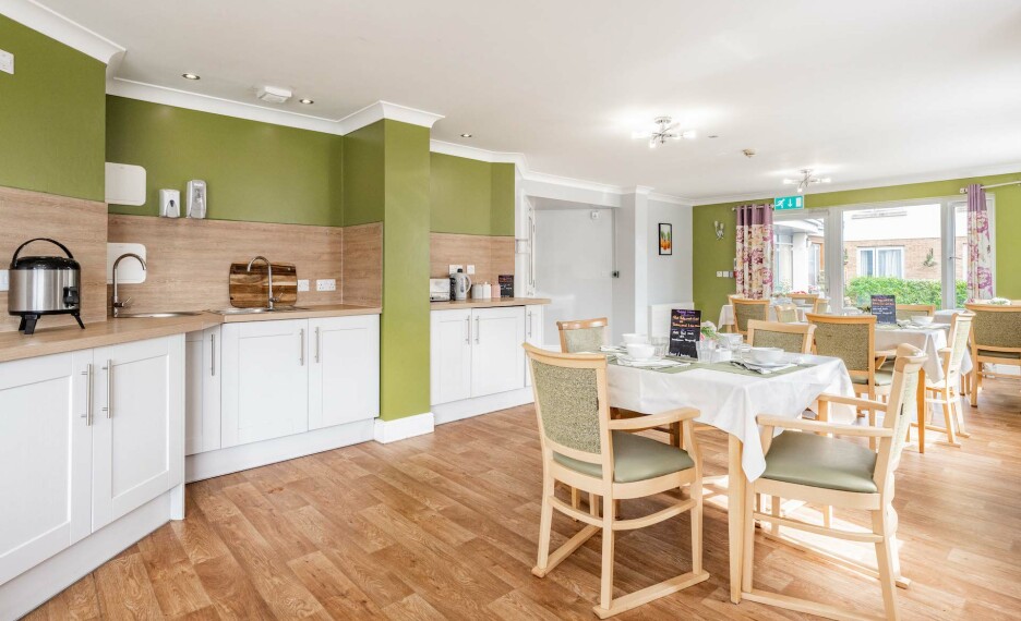 timperley care home dining