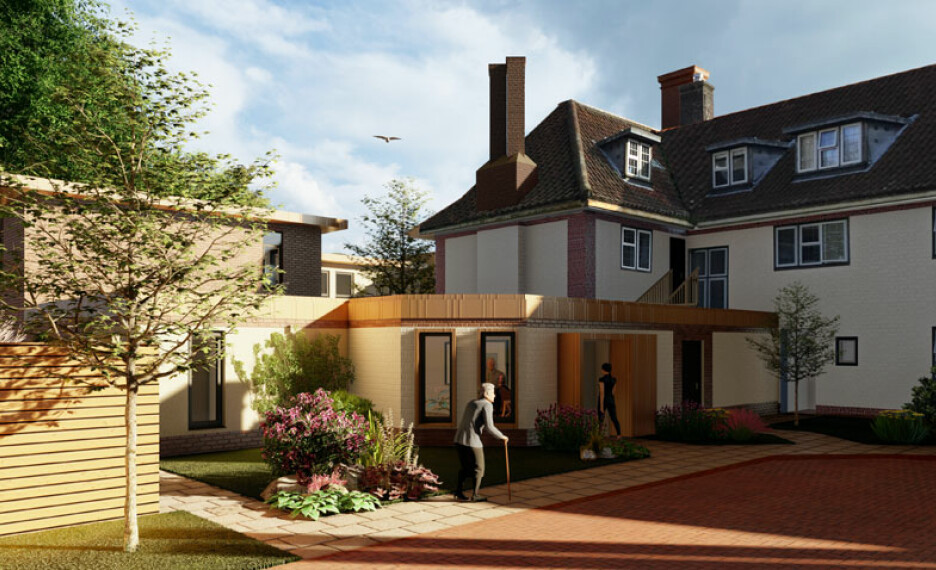brooke house care home extension 03